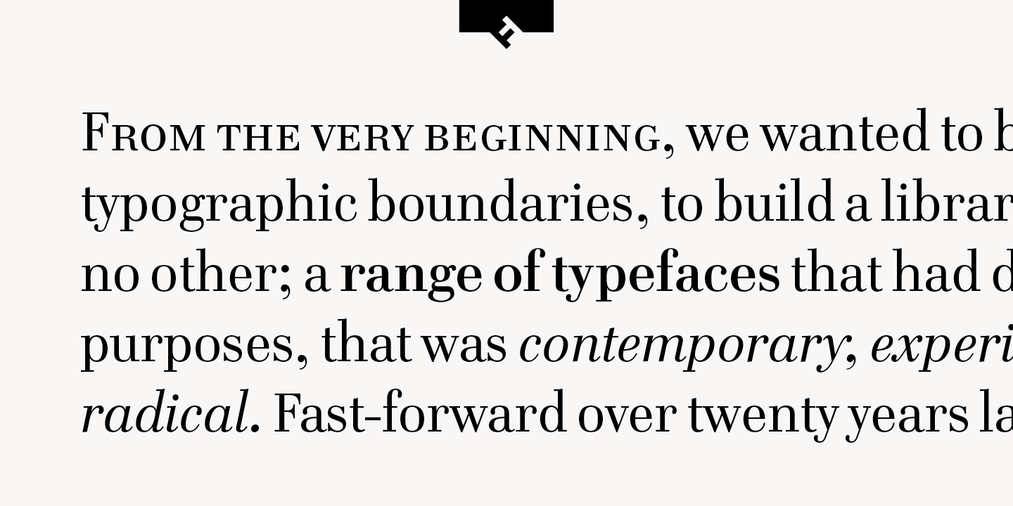 FF Cellini™ Titling Pro