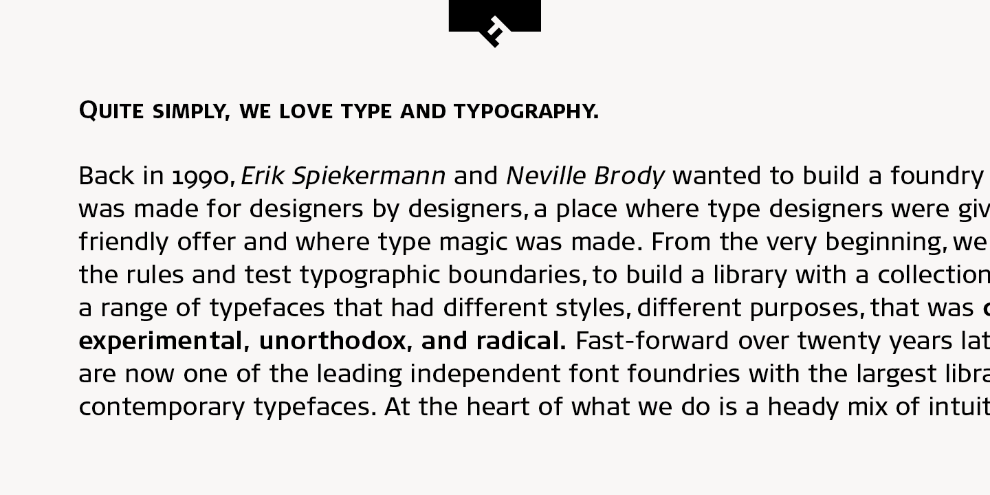 FF Signa Condensed™