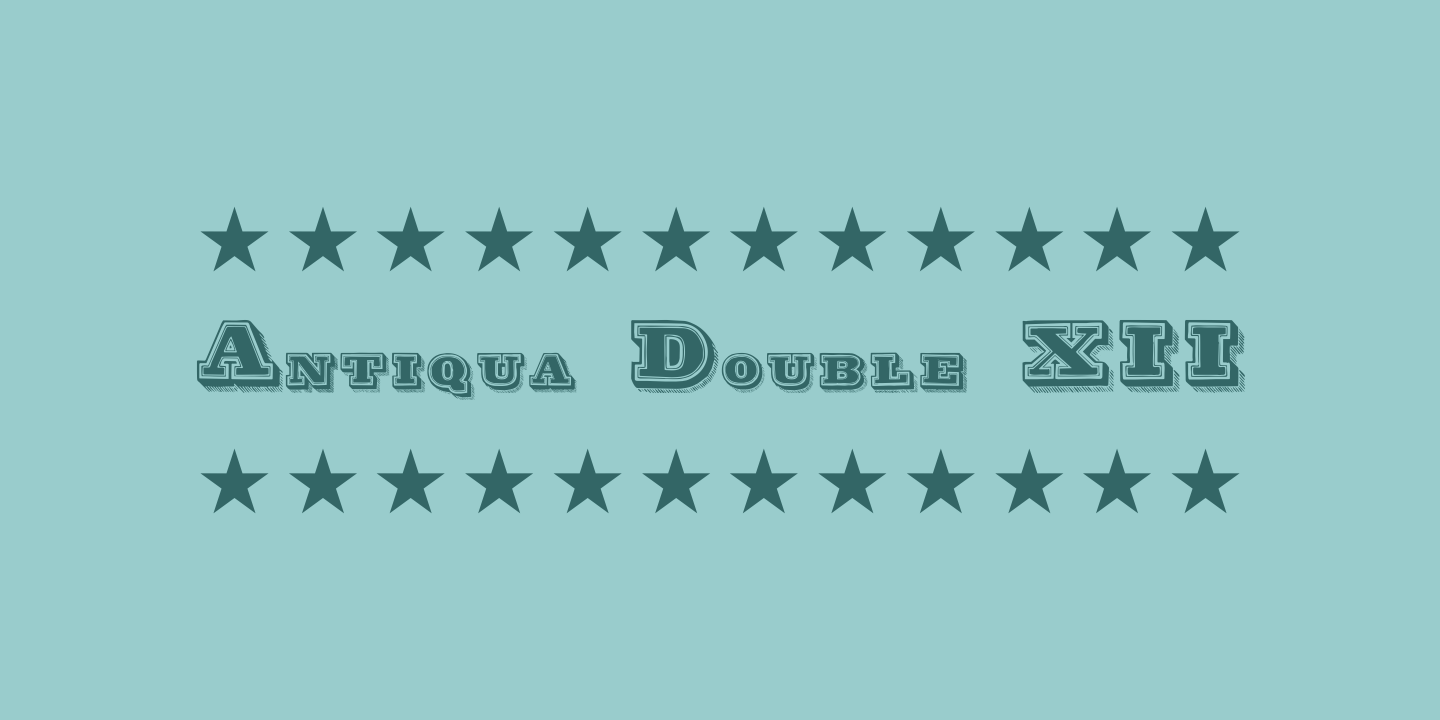 Antiqua Double 12