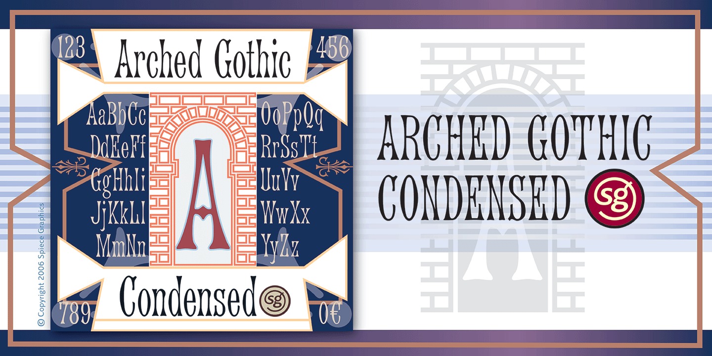 Arched Gothic Condensed SG™