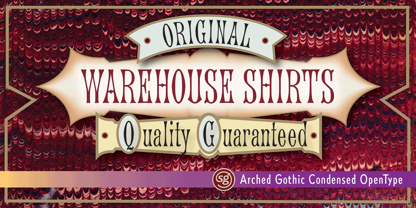 Arched Gothic Condensed SG™