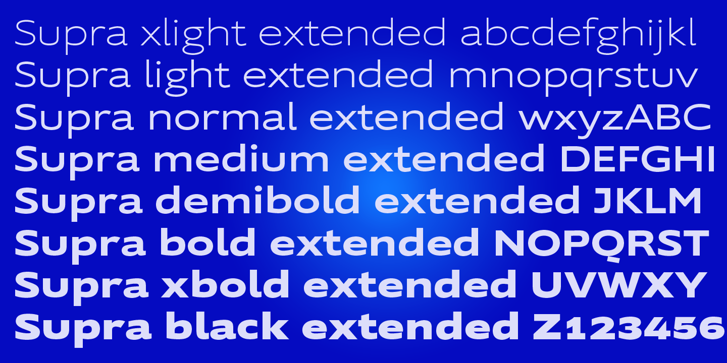 Supra Extended