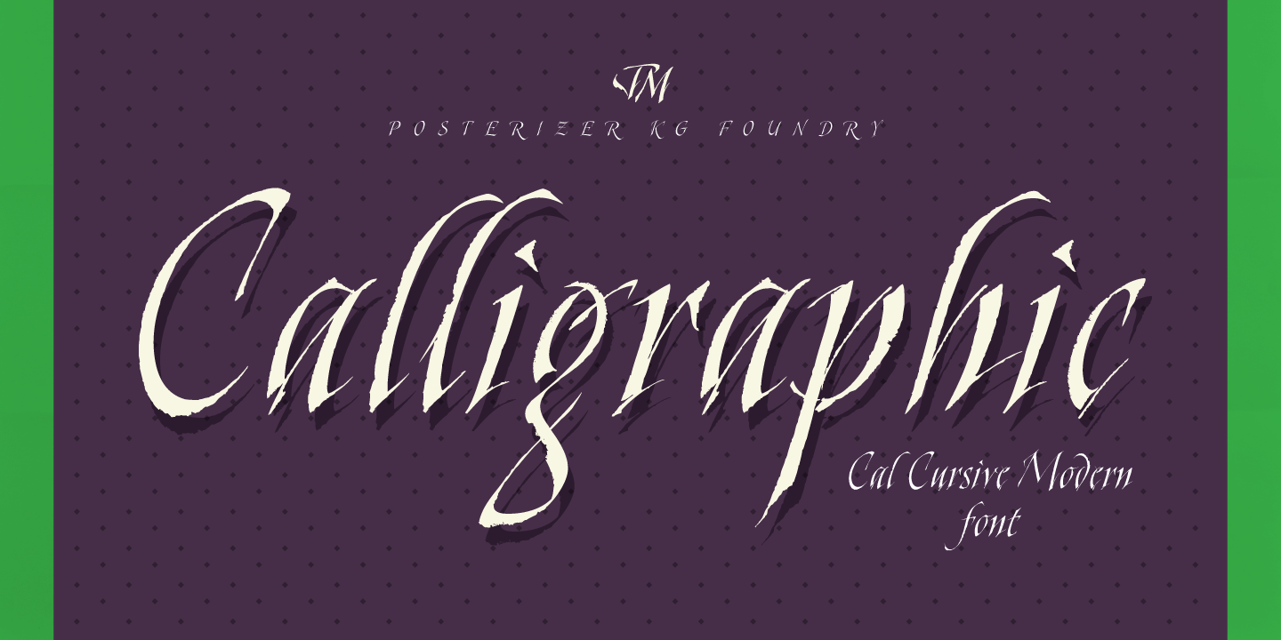 Cal Cursive Modern
