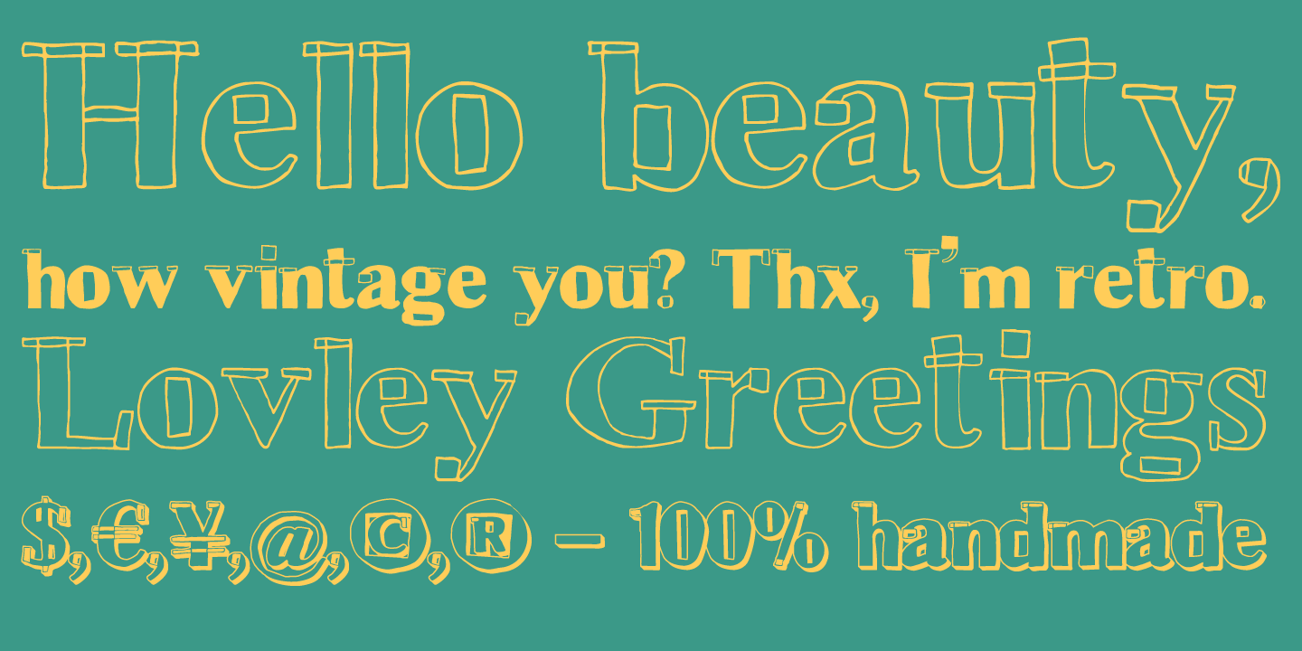 Hand Retro Sketch Times