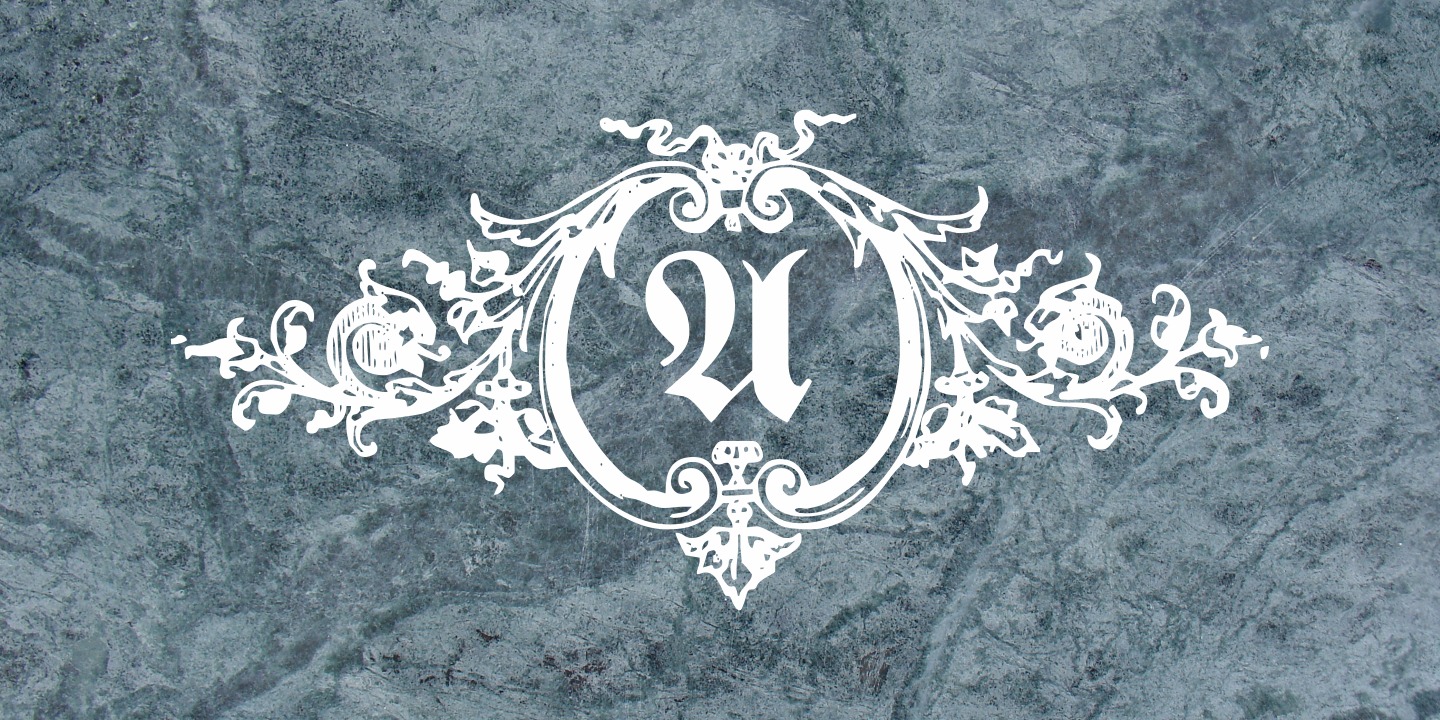 Hostetler Fette Ultfraktur Ornamental