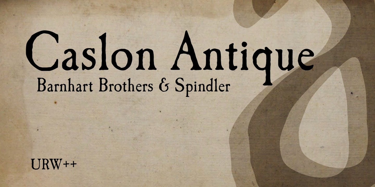 Caslon Antique