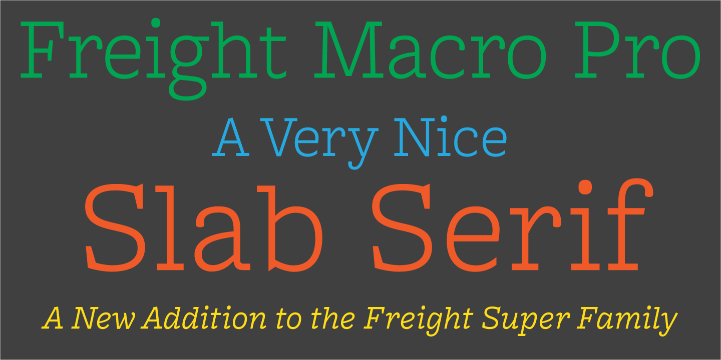 Freight Macro Pro™