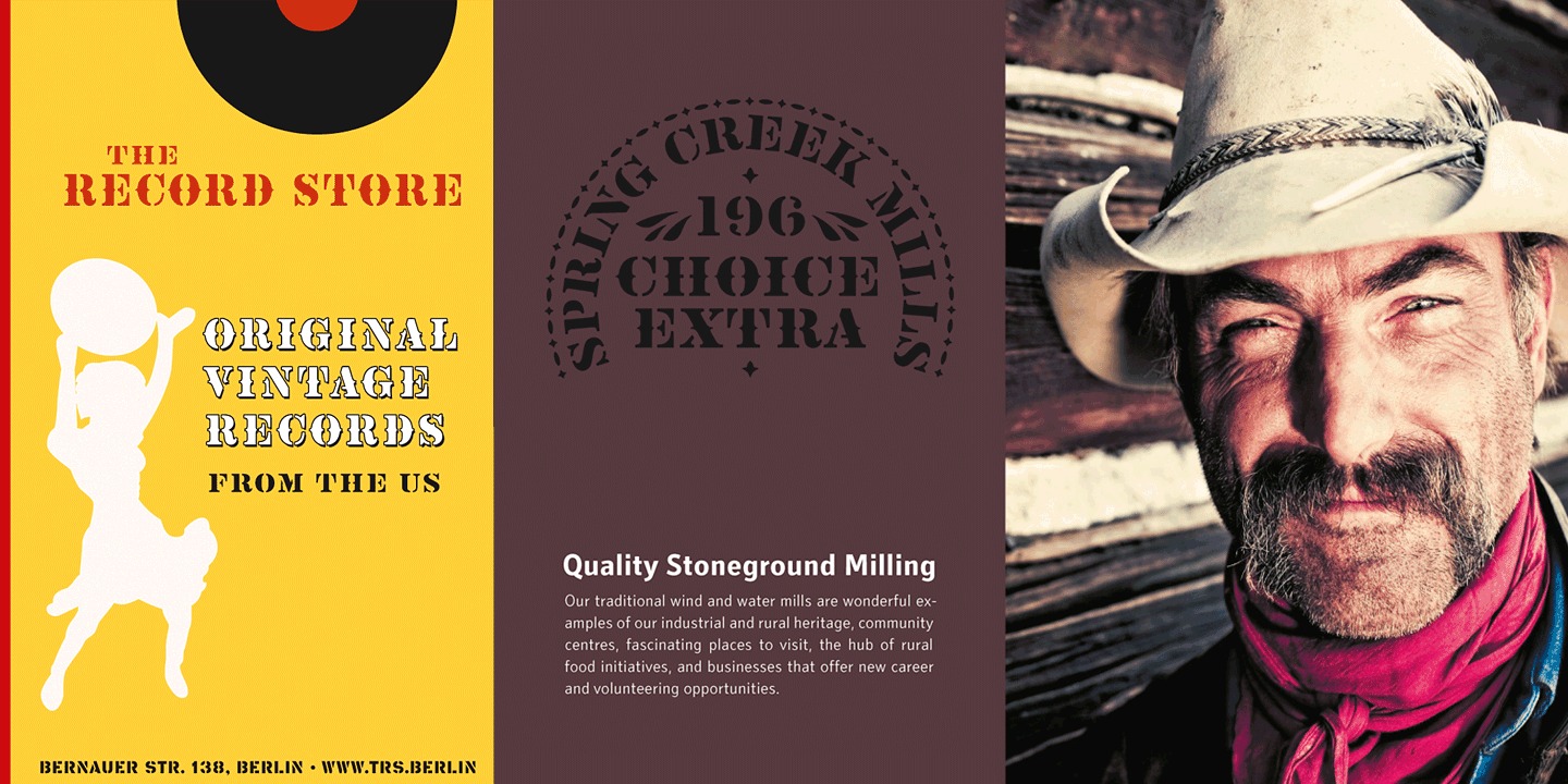 Vtg Stencil US No 2™