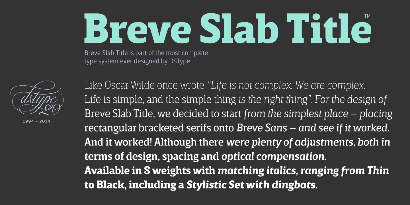 Breve Slab Title