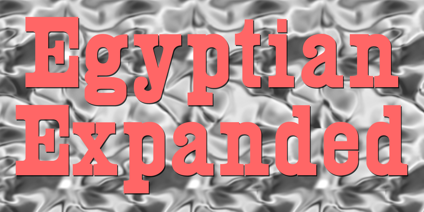 Egyptian Font | Webfont & Desktop | MyFonts