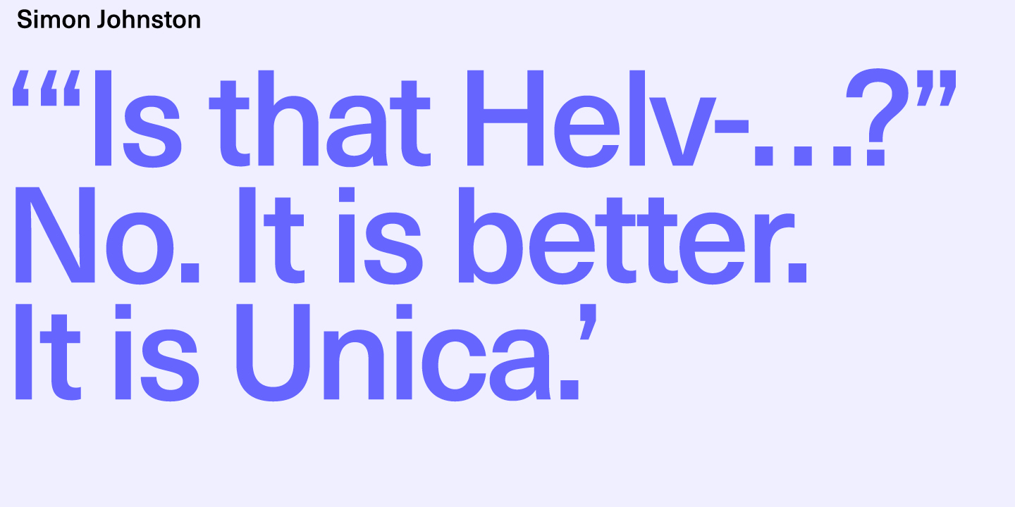Neue Haas Unica™