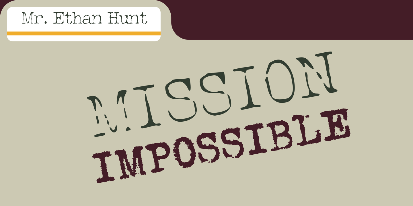 Grungy Old Typewriter™