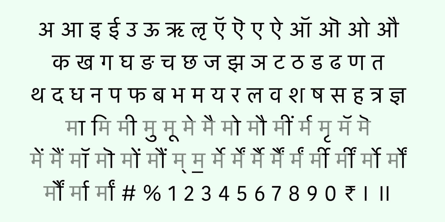 Kohinoor Devanagari