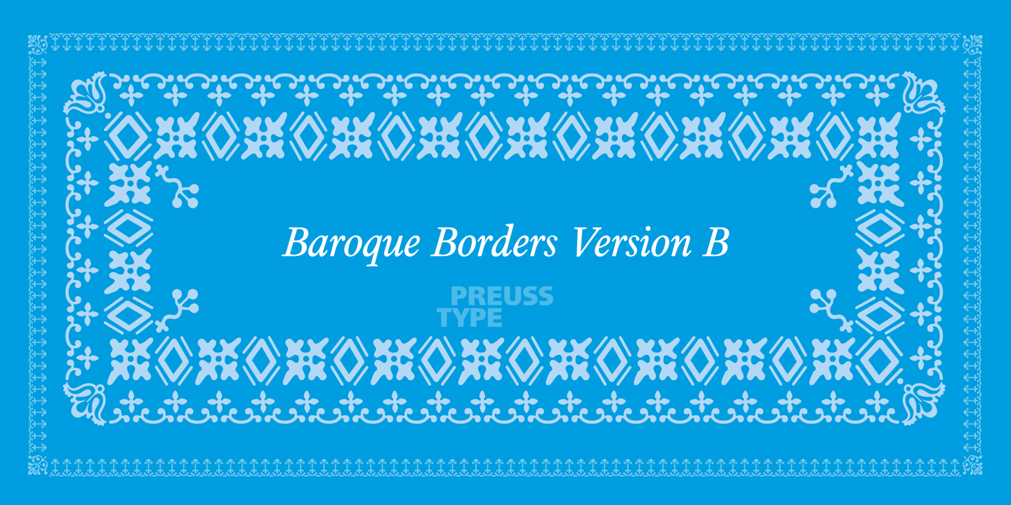 Baroque Borders B