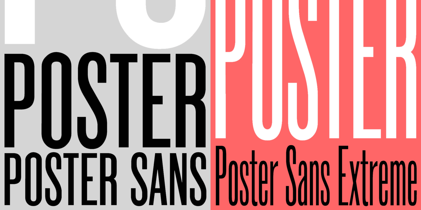 Poster Sans