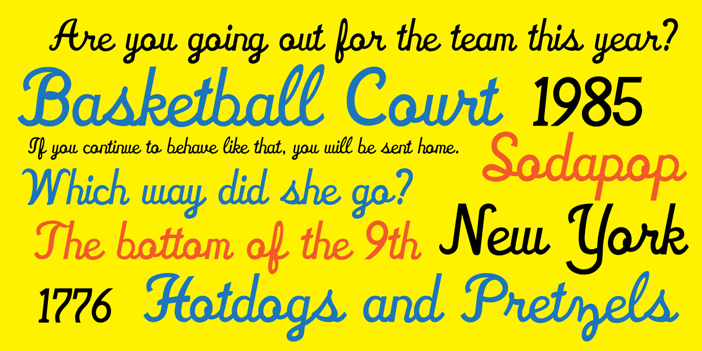 Varsity Script JF Font font & Desktop MyFonts