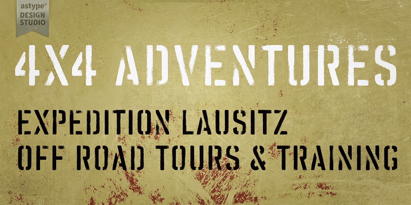 Vtg Stencil UK No 76™