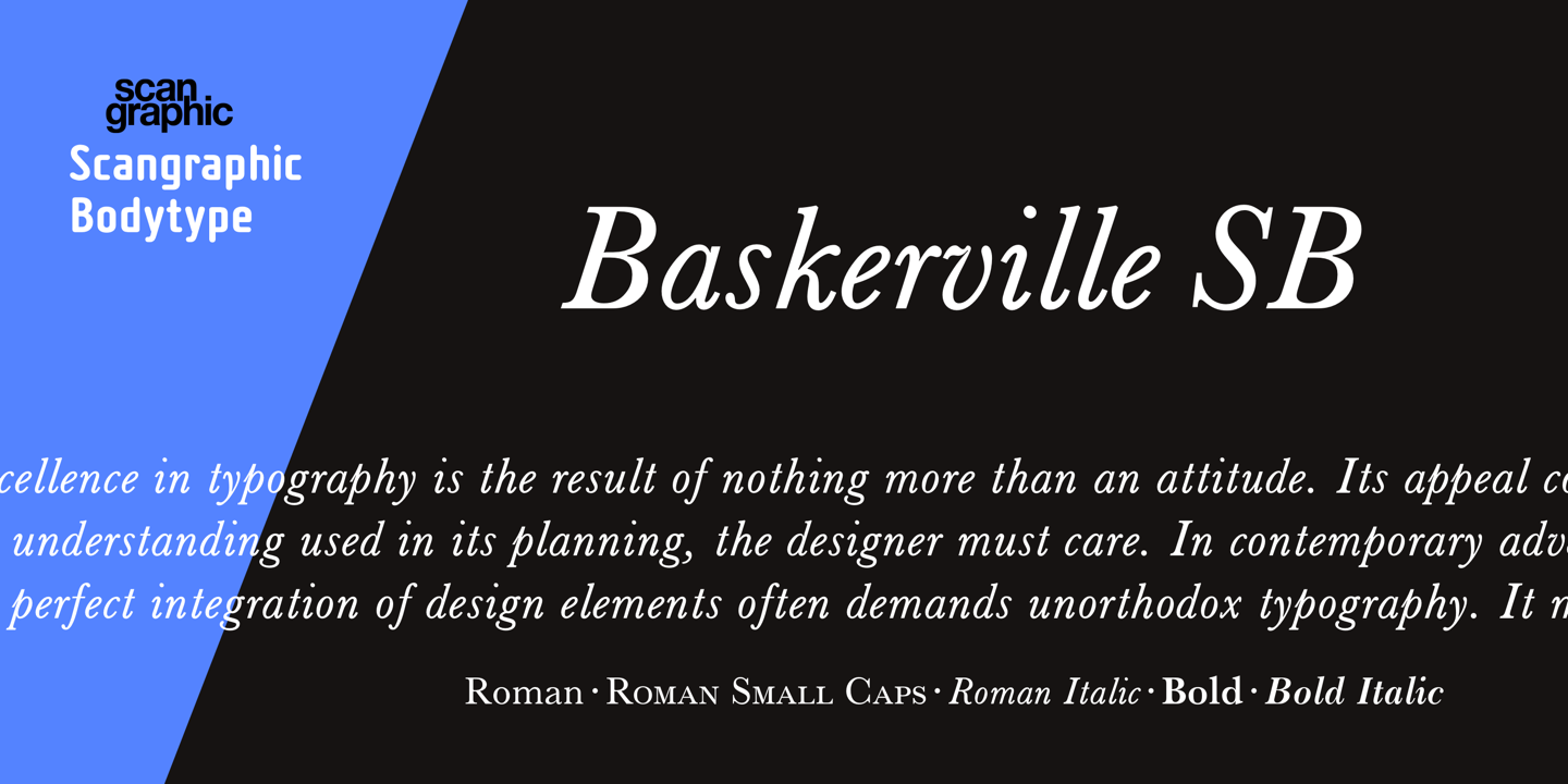 Baskerville SB™
