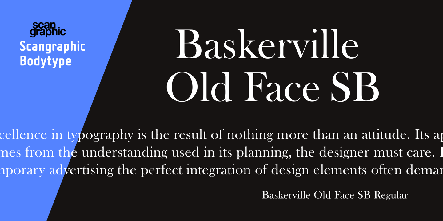 Baskerville Old Face SB™