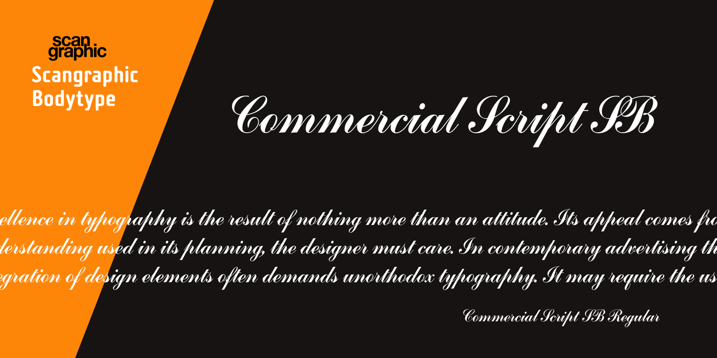 Commercial Script SB™