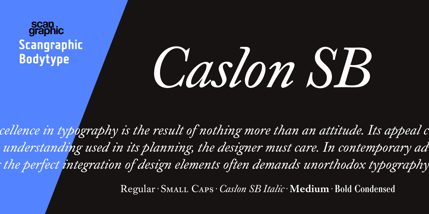 Caslon SB™