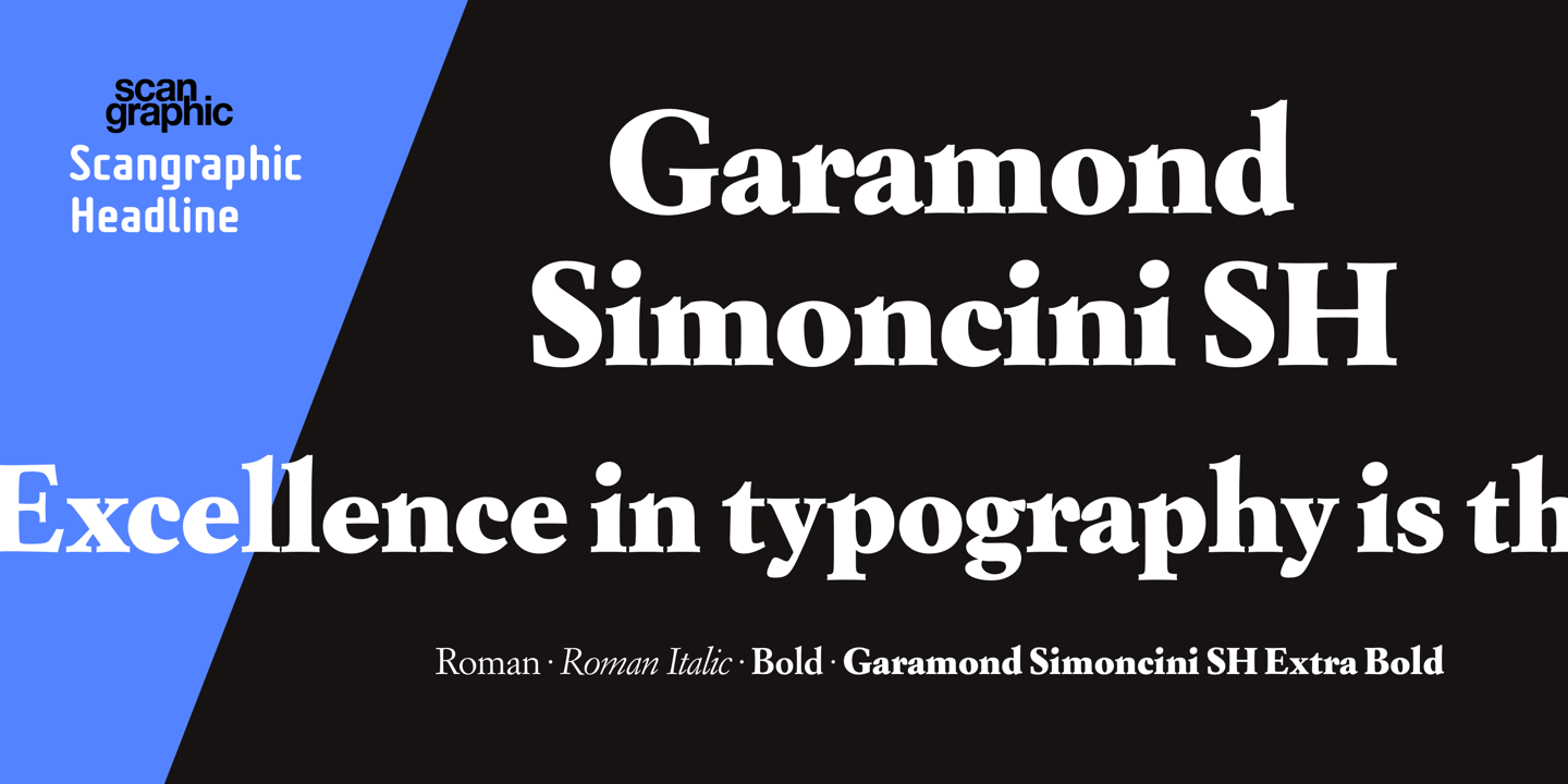 Garamond Simoncini SH®