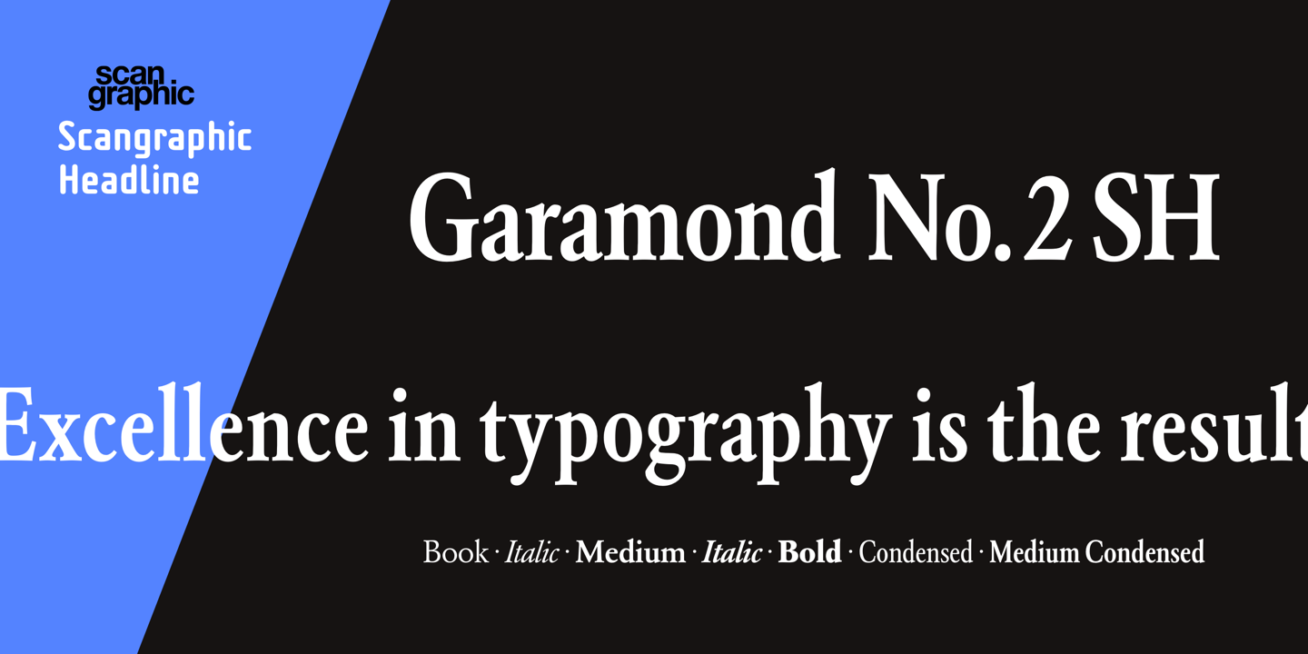 Garamond No. 2 SH™