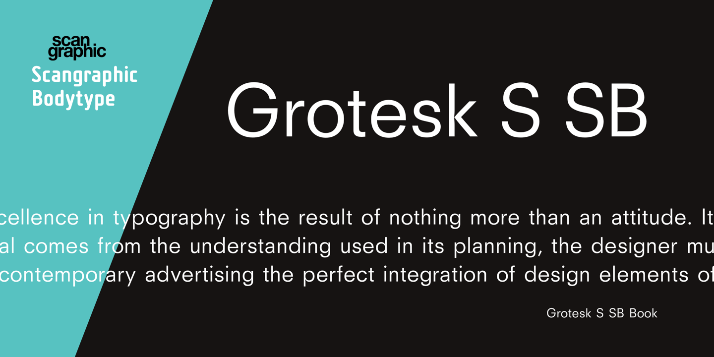 Grotesk S SB™