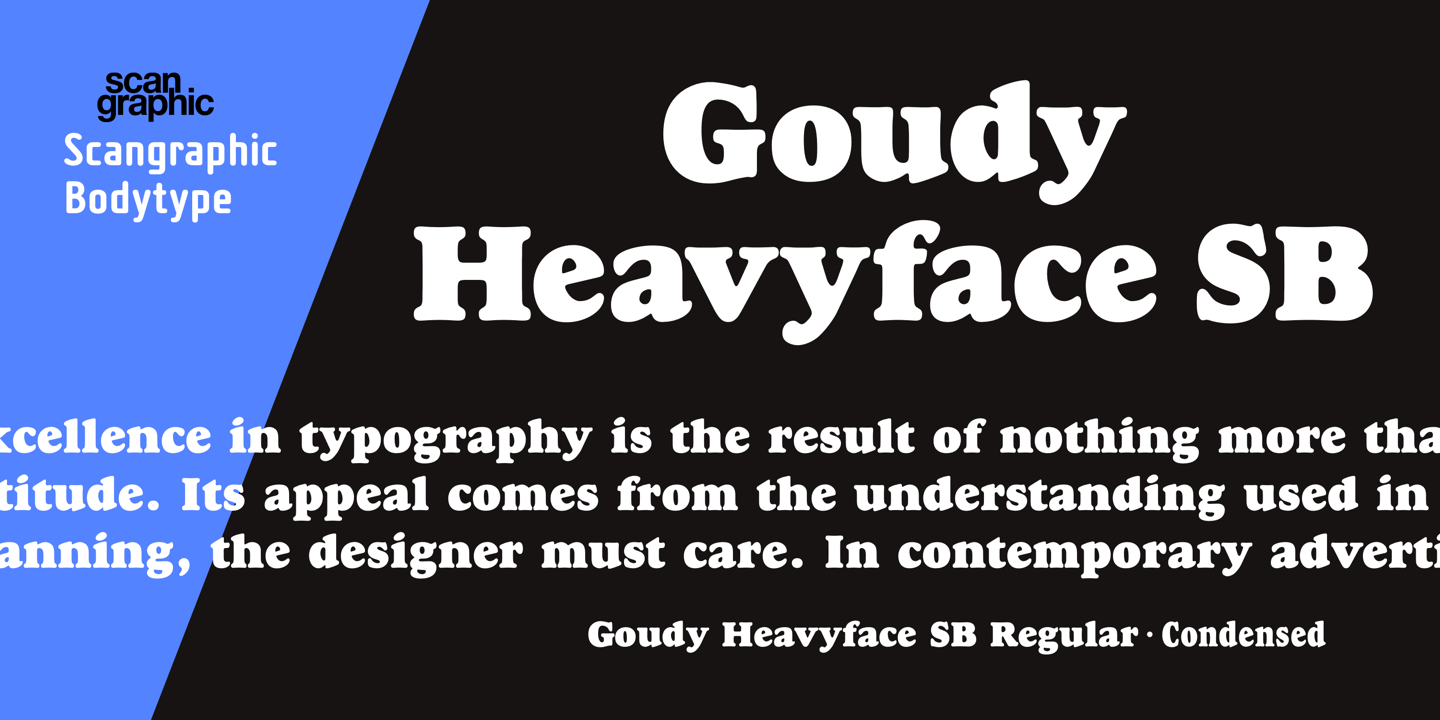Goudy Heavyface SB™