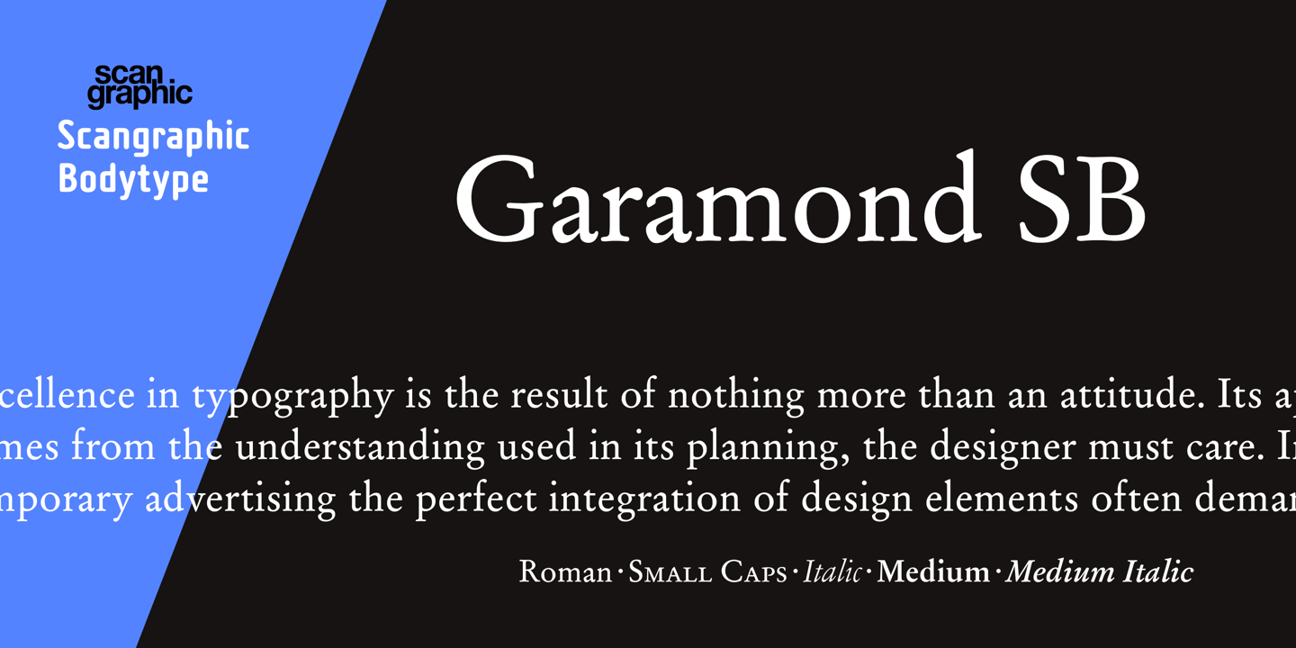 Garamond SB™
