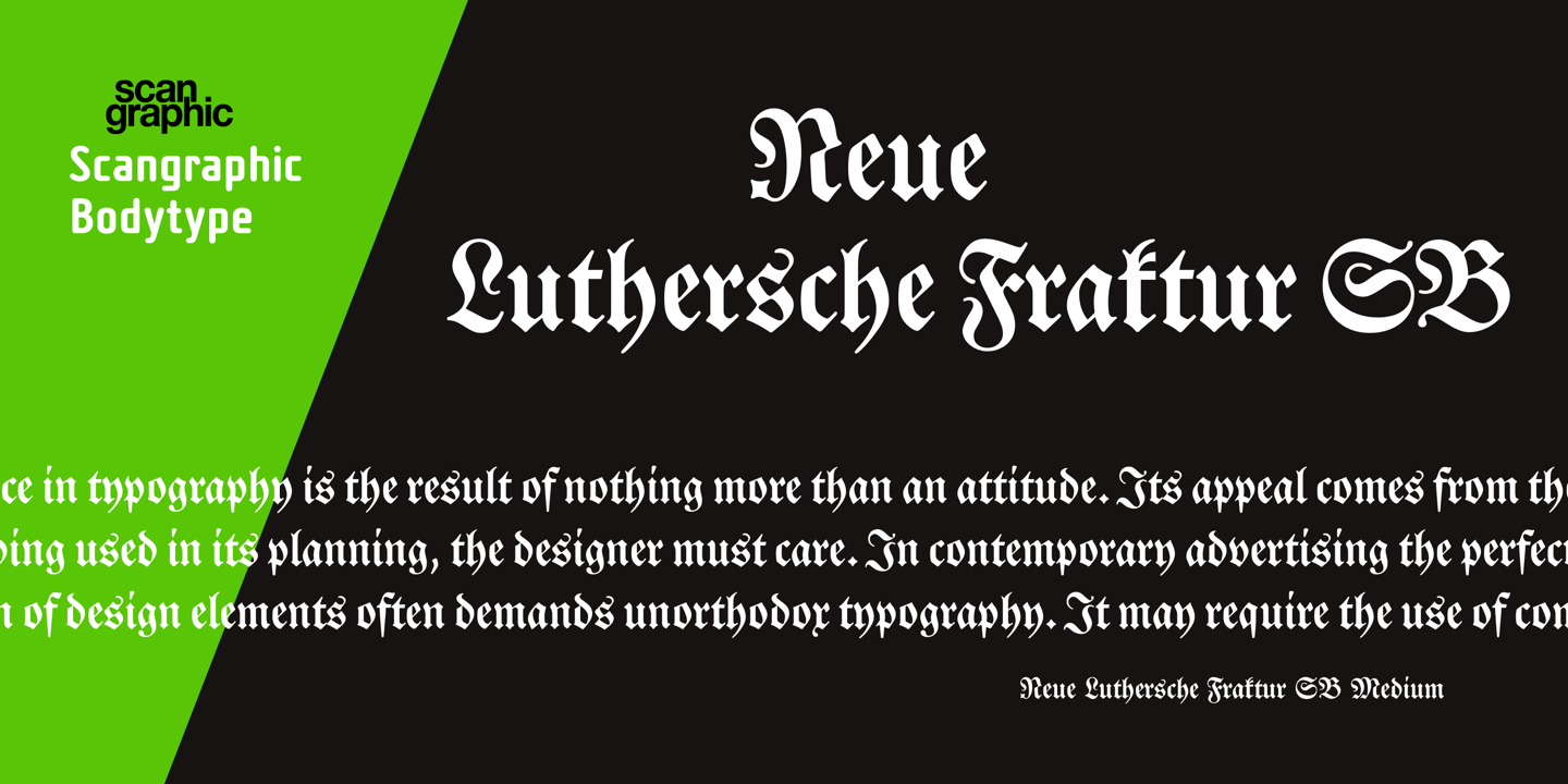 Neue Luthersche Fraktur SB™