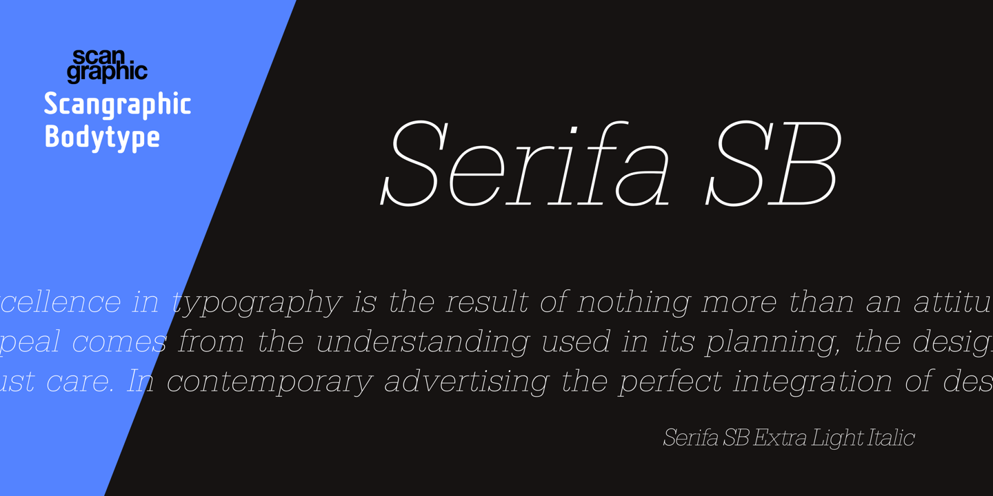 Serifa® SB