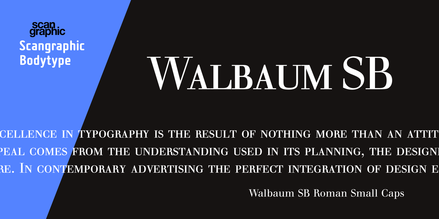 Walbaum SB™