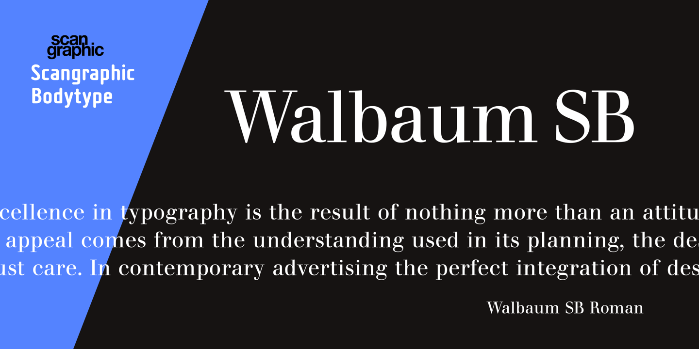 Walbaum SB™