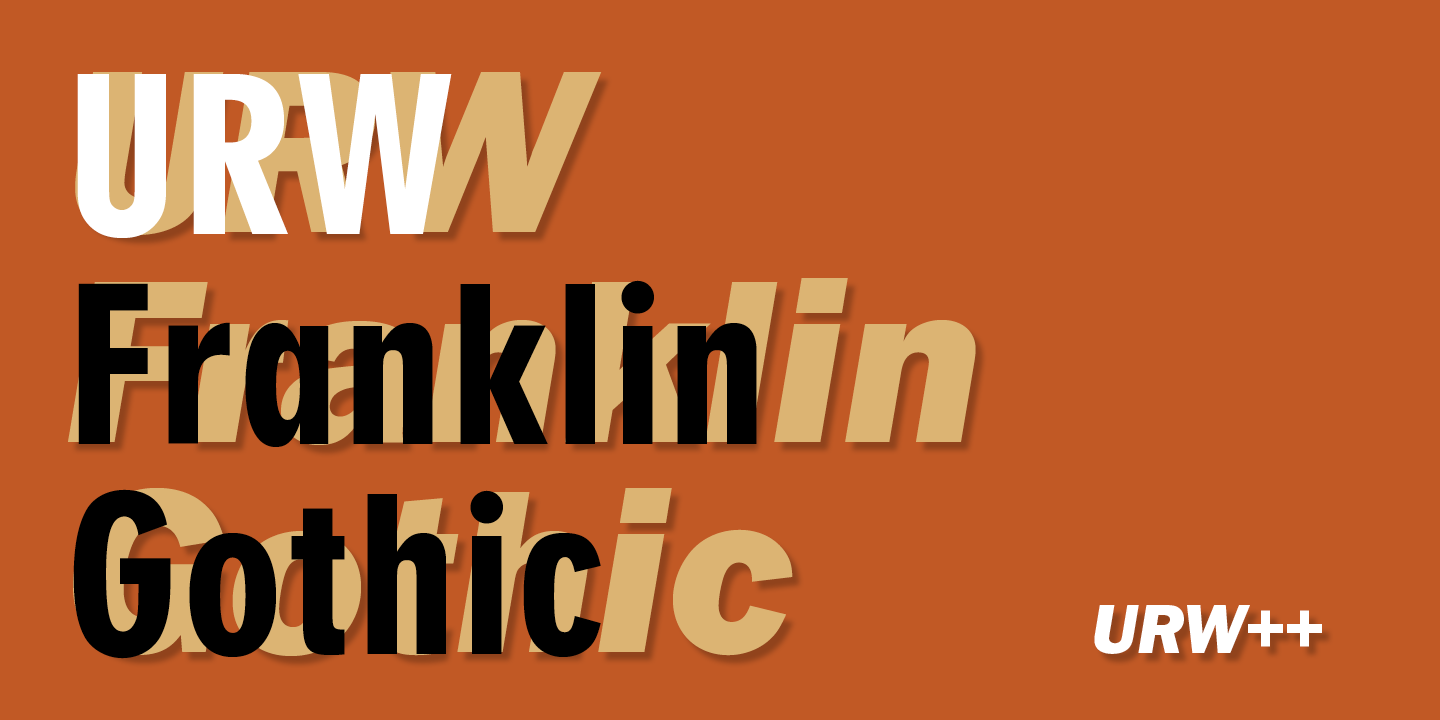 franklin gothic google font alternative