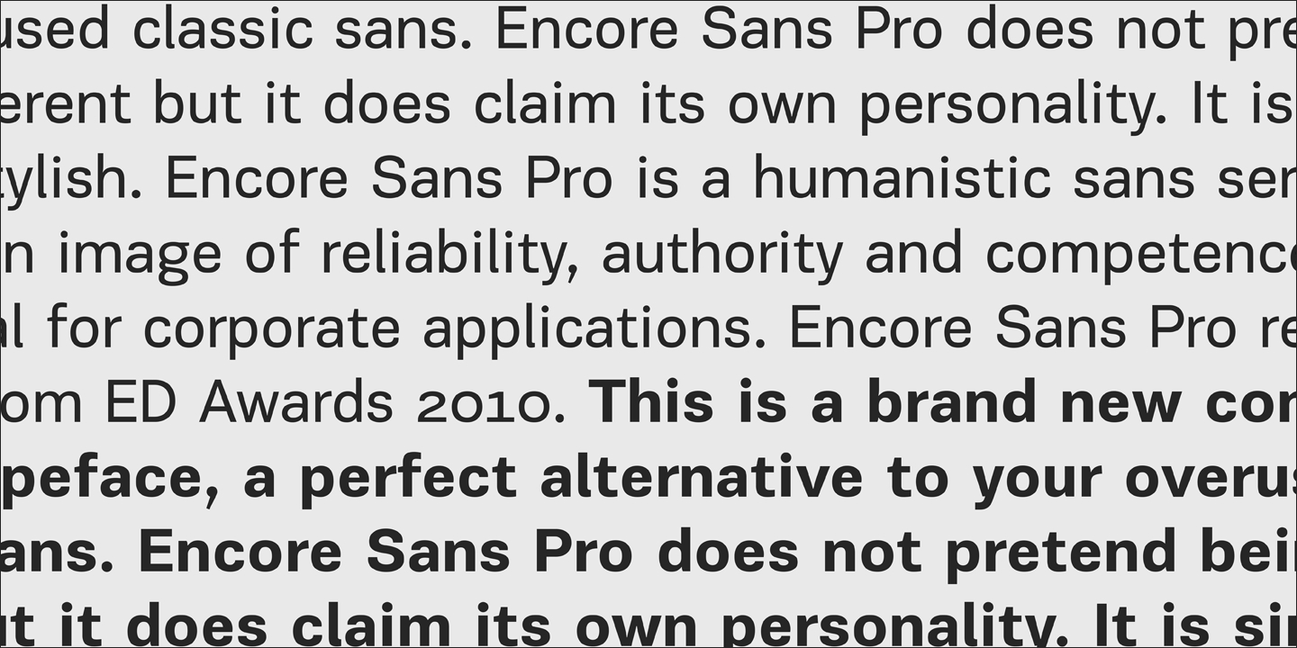PF Encore Sans Pro™