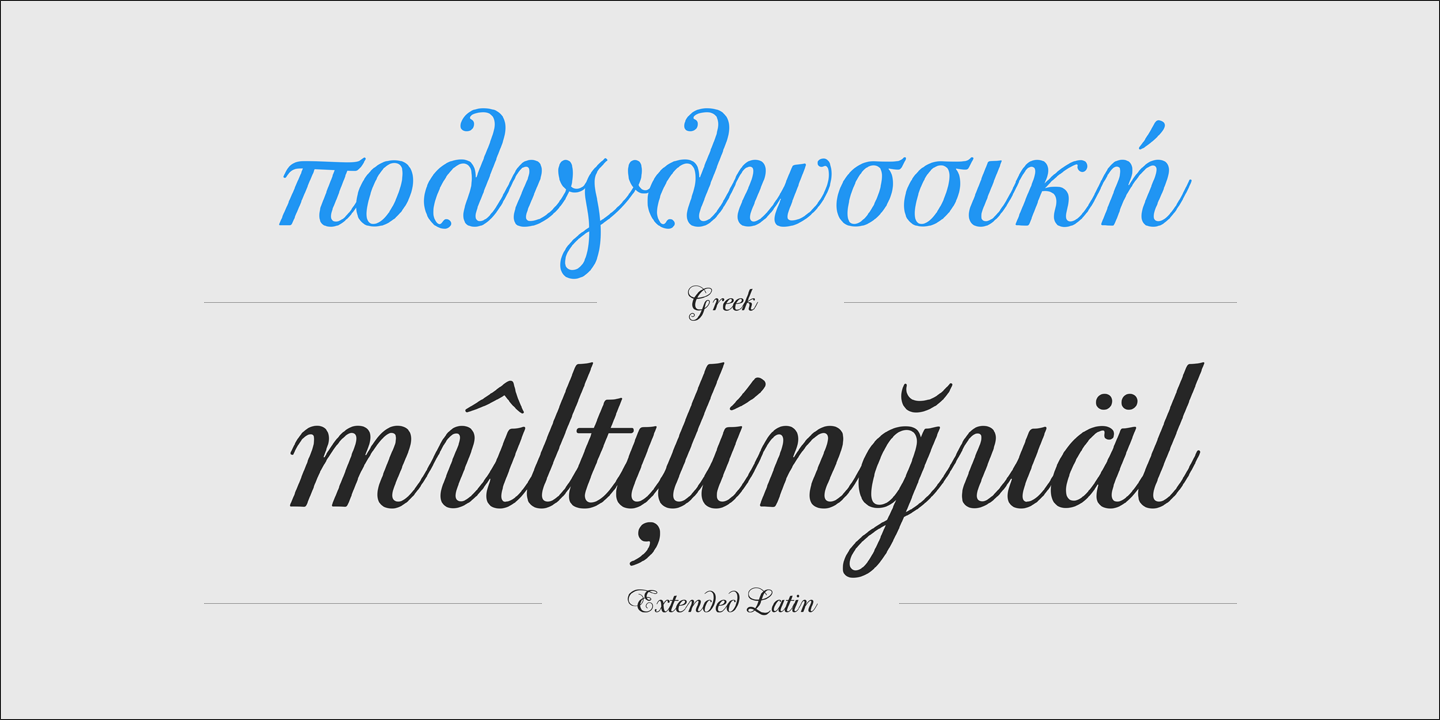 PF Bodoni Script Pro™