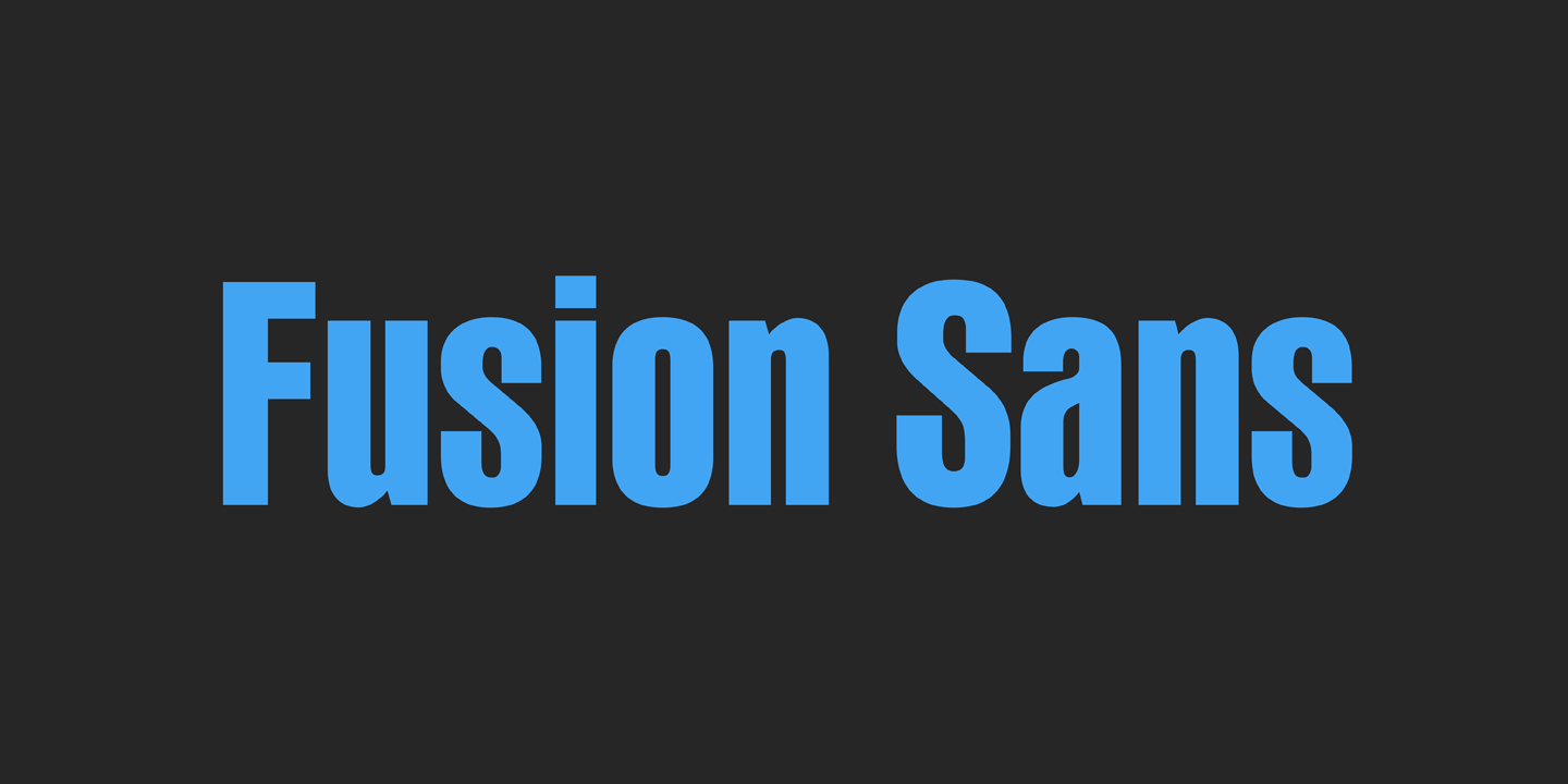 PF Fusion Sans™ Pro