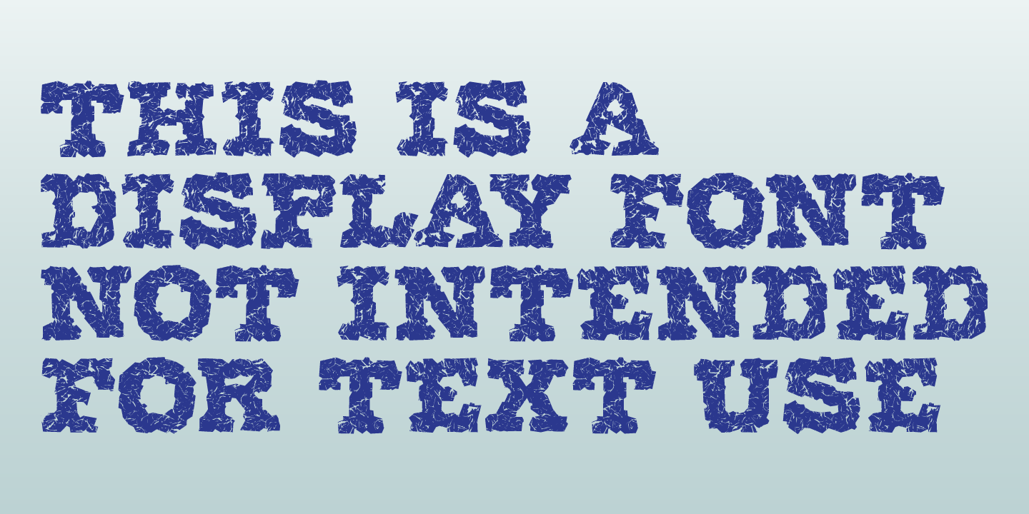 Display Brutal Rough