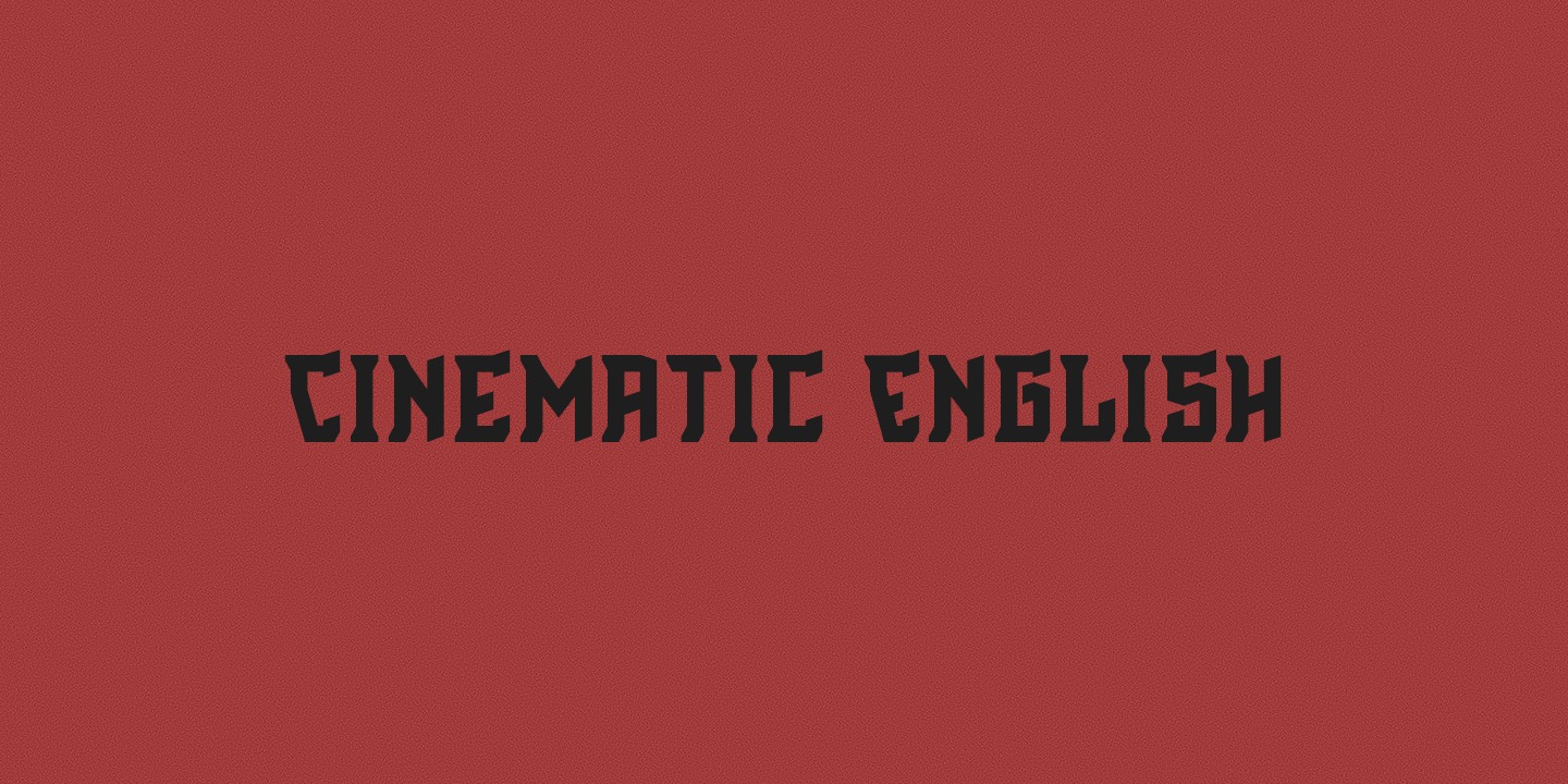 Cinematic English