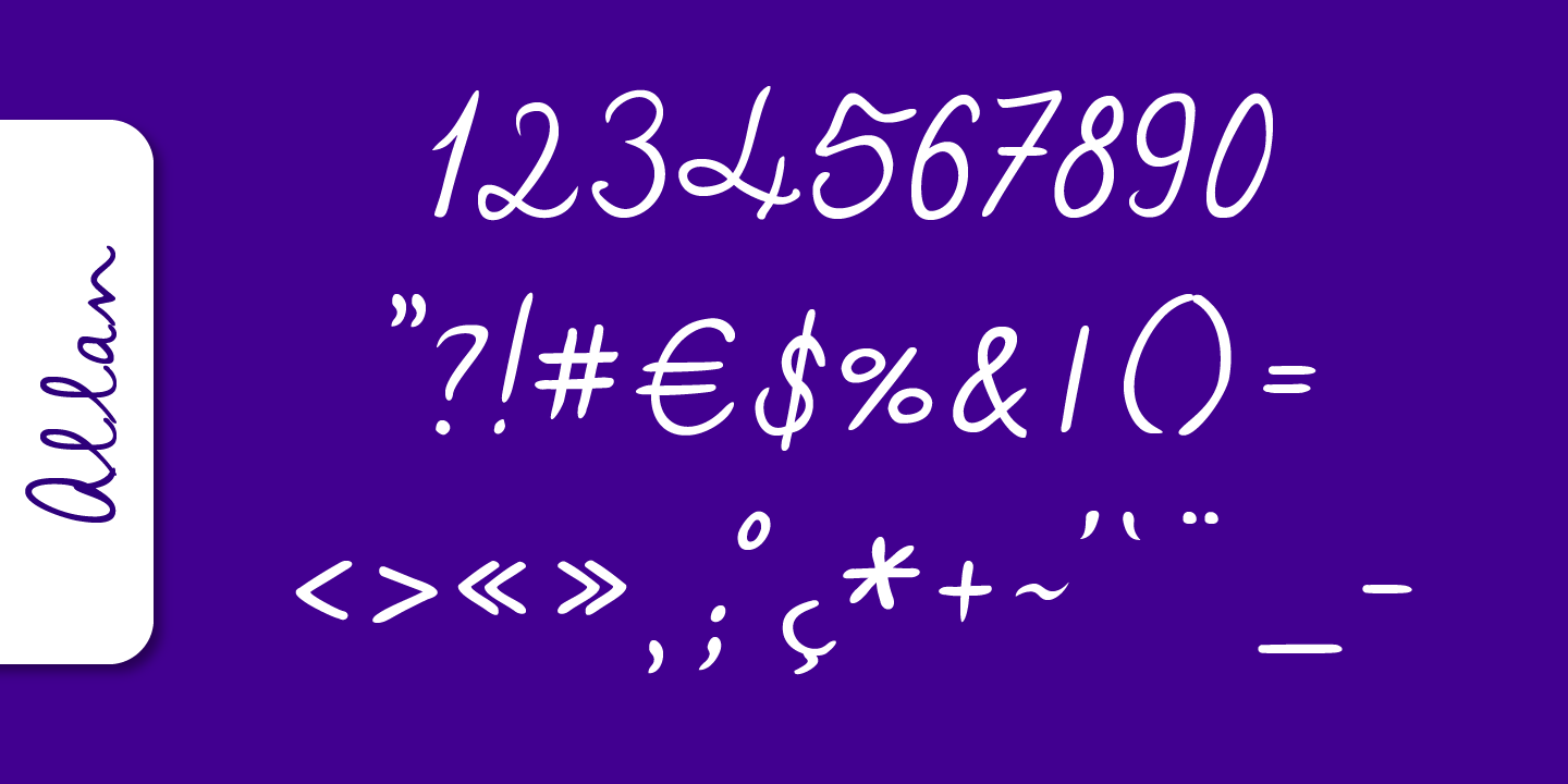 Allan Handwriting™