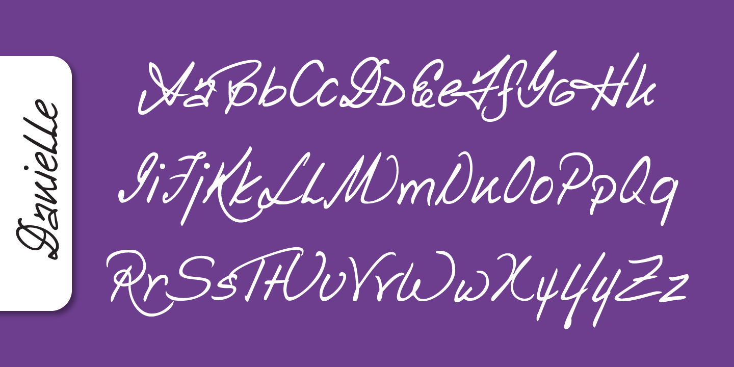 Danielle Handwriting