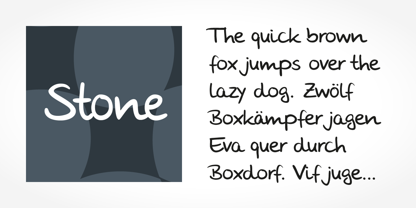 Stone Handwriting Pro™