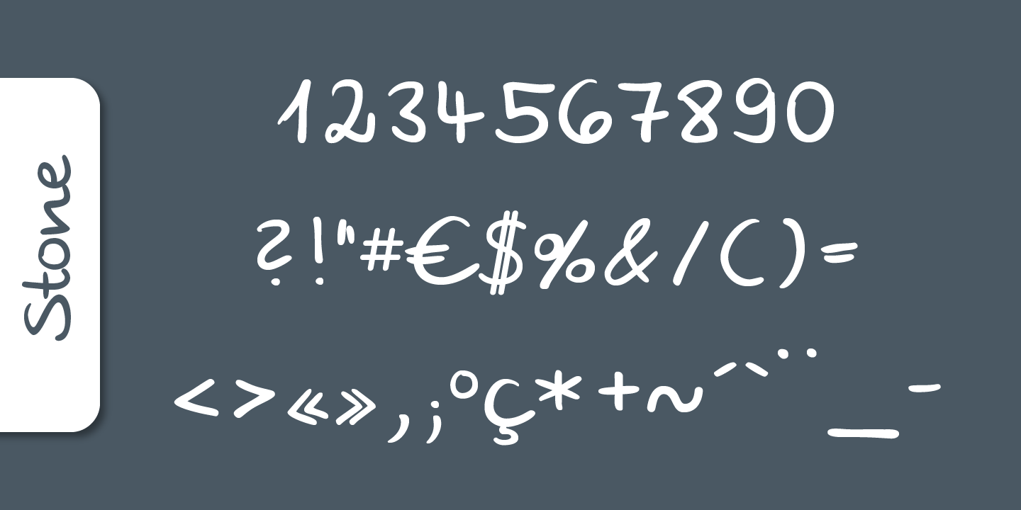 Stone Handwriting Pro™