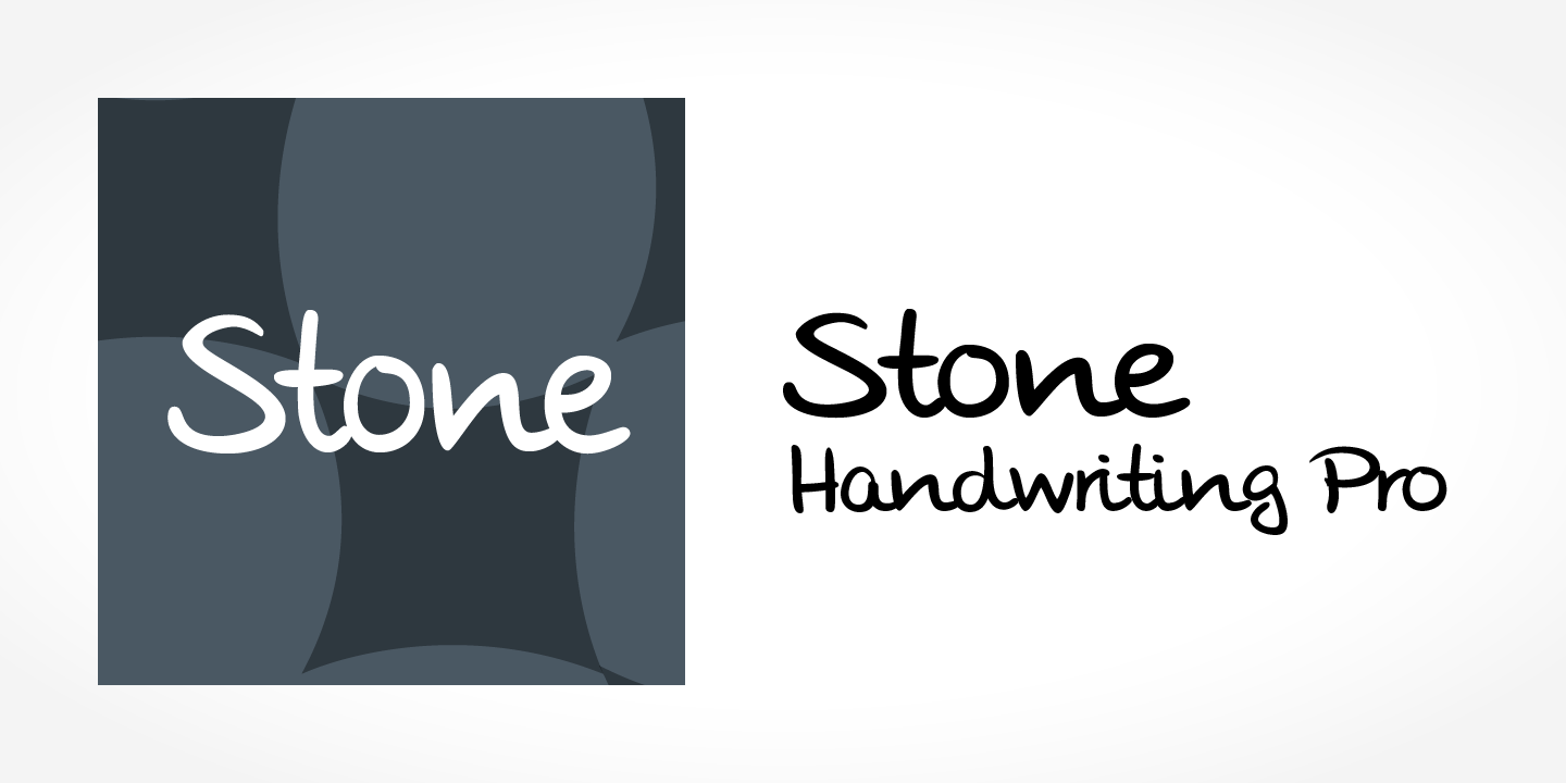 Stone Handwriting Pro™