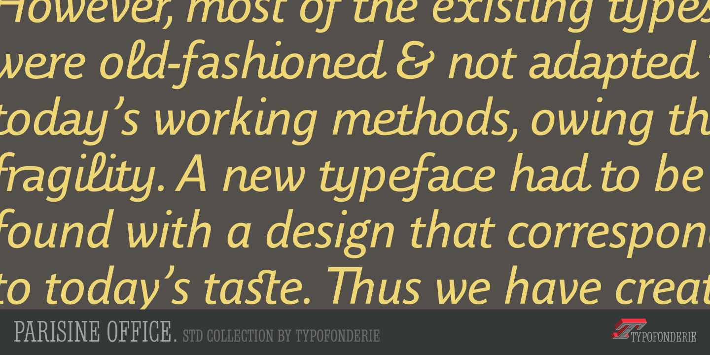 Parisine® Office Std