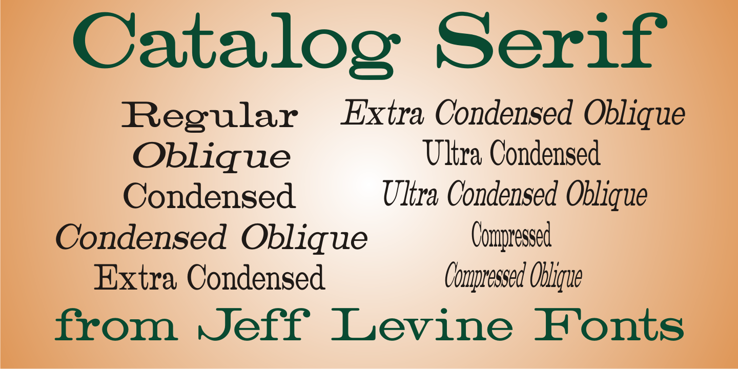 Catalog Serif  JNL