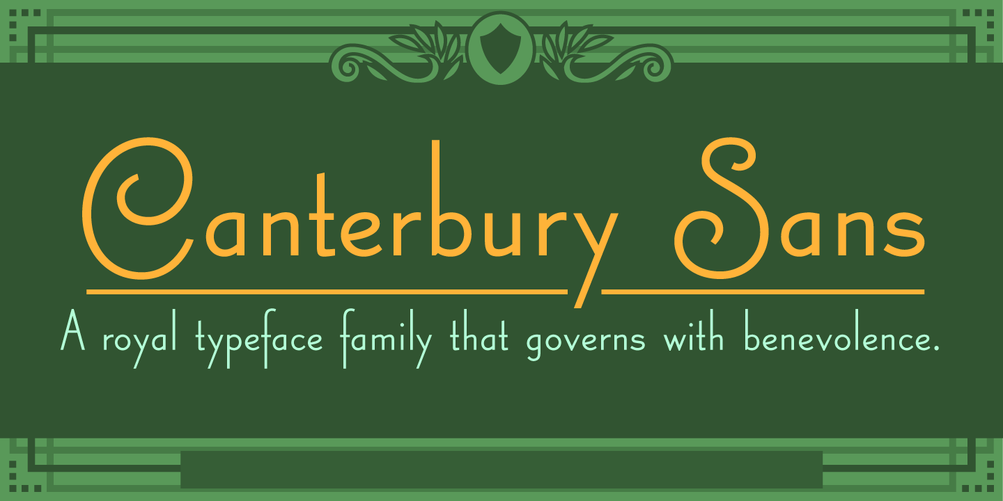 Canterbury Sans™