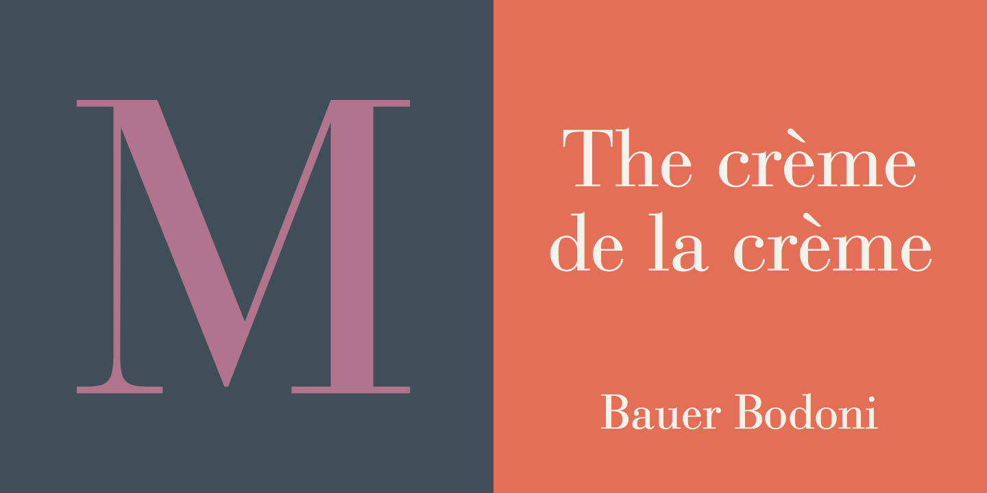 Bauer Bodoni™
