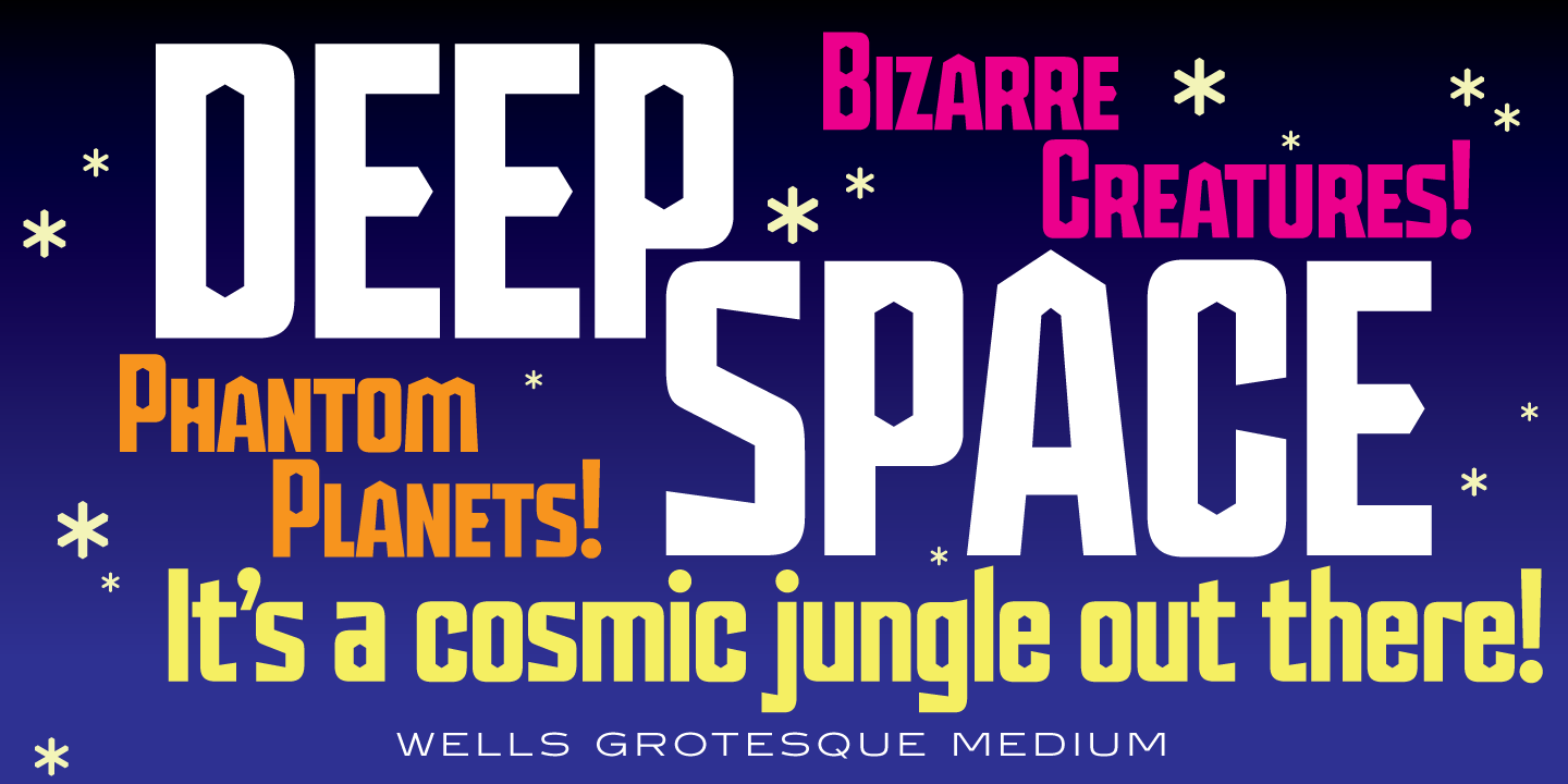 Wells Grotesque Pro™